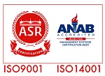 ISO9001/ISO14001 certification acquired